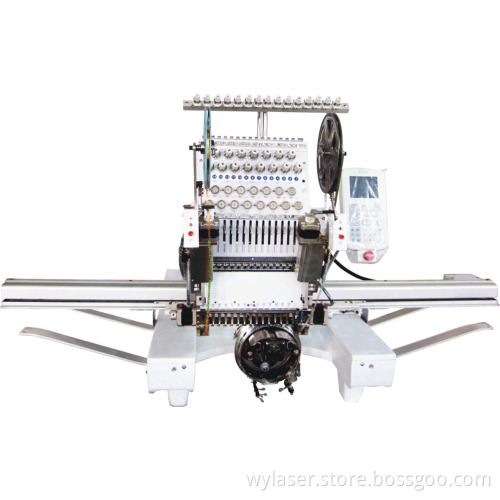 Double sequins single head embroidery machine